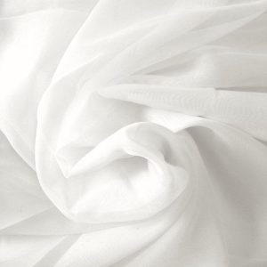 Plain Voile - White